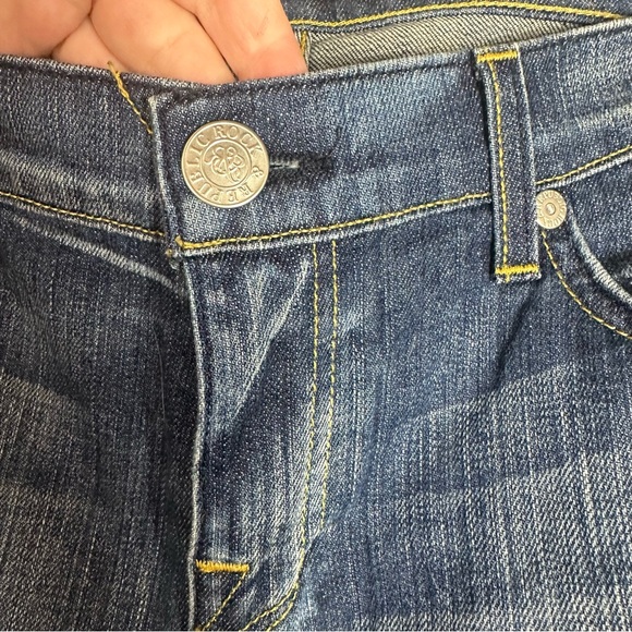 Rock & Republic Roth Radison Low Rise Y2K Inspired Rhinestone Bootcut Jeans 32 - Picture 8 of 15